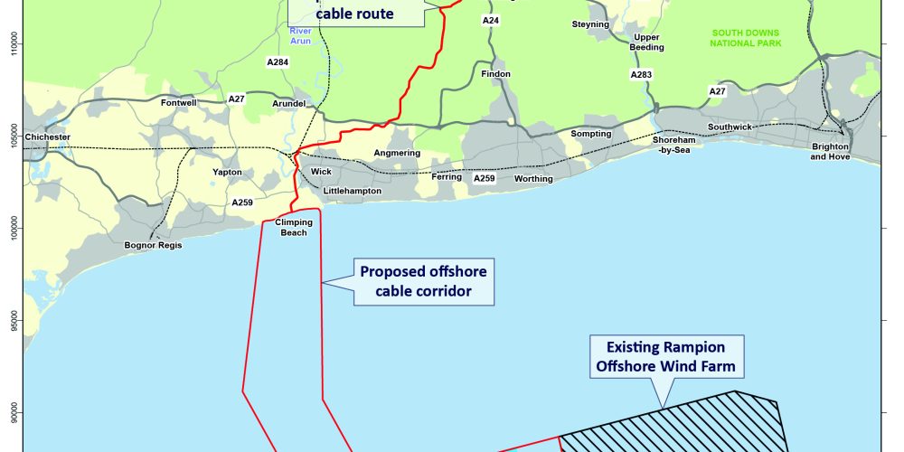 00 Rampion 2 Final Map of Proposed Rampion 2 Offshore Wind Farm