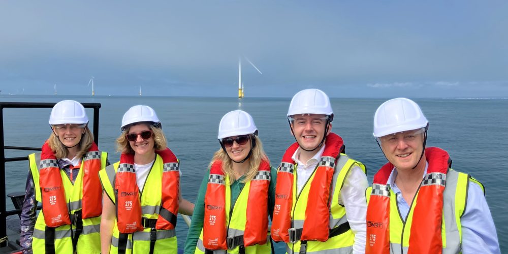 04 l-r Vicky Portwain Rampion 2, Beccy Cooper MP, Jess Brown-Fuller MP, Tom Rutland MP, Chris Tomlinson Rampion 2