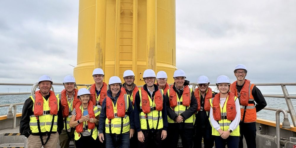 Seven West Sussex Councillors visit Rampion Wind Farm with Rampion 2 Team credit Rampion